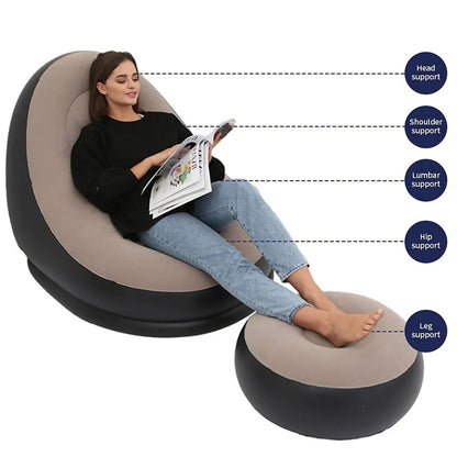 🔥Portable Indoor/Outdoor Air Couch + Pump🔥 premiumart