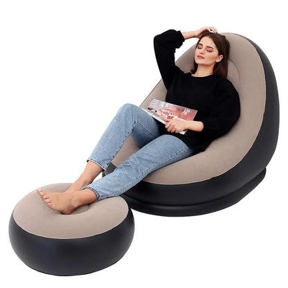 🔥Portable Indoor/Outdoor Air Couch + Pump🔥 premiumart