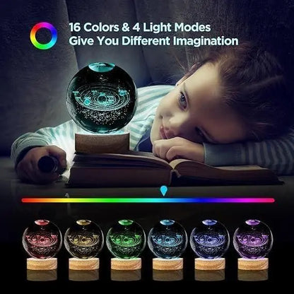 3D Crystal Lamp Ball(Assorted Design) Zapiffy.store