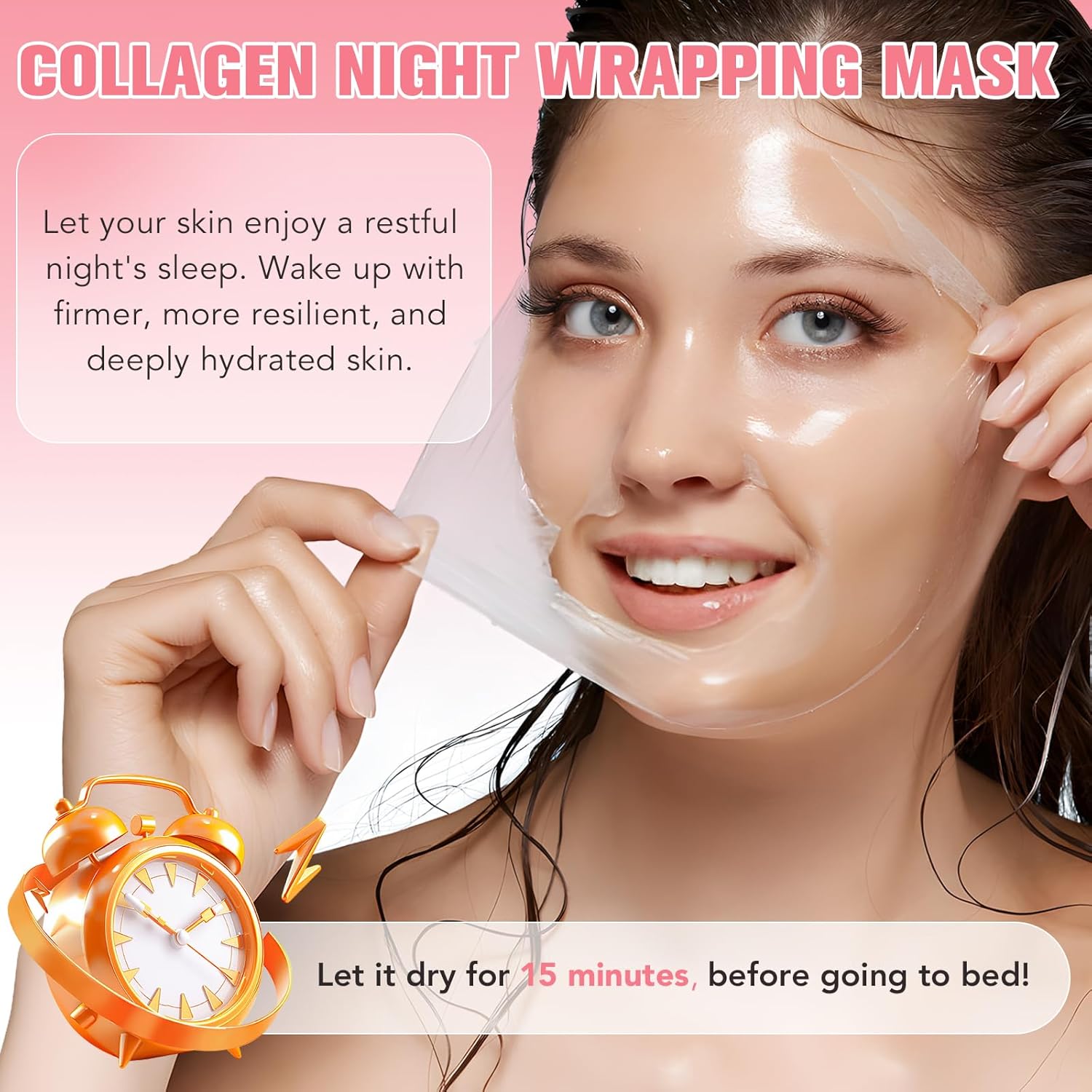 Collagen Night Wrapping Peel Off Mask (Buy 1 Get 1) Zapiffy