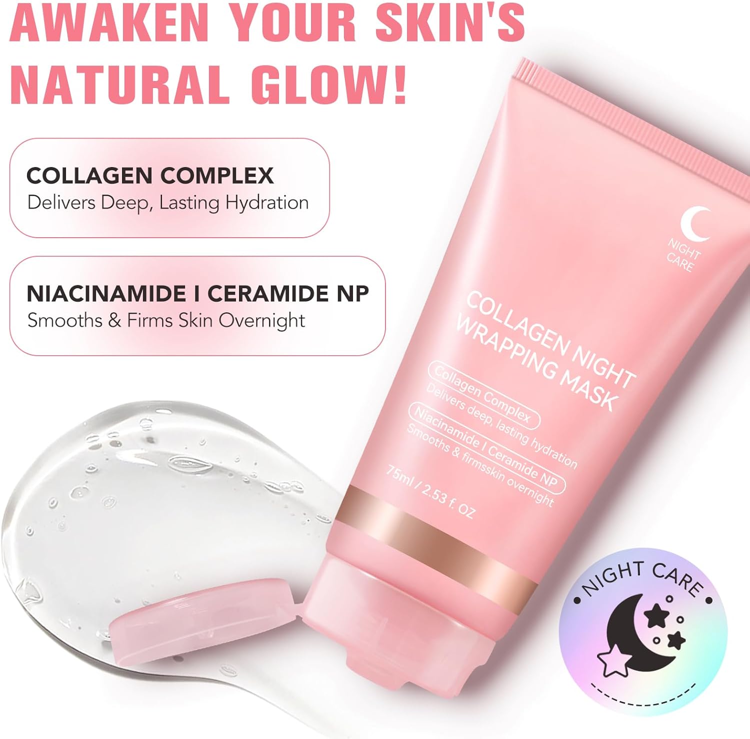 Collagen Night Wrapping Peel Off Mask (Buy 1 Get 1) Zapiffy