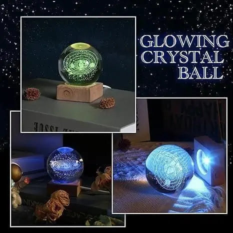 3D Crystal Lamp Ball(Assorted Design) Zapiffy.store