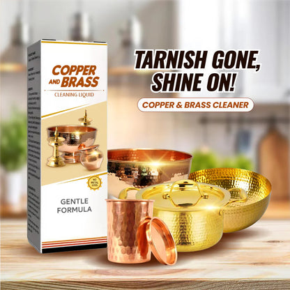 ShineBright™ - Instant Copper & Brass Cleaning Liquid ✨🥇 (Buy 1 Get 1 Free🔥🔥) Limited Period Offer Zapiffy.store