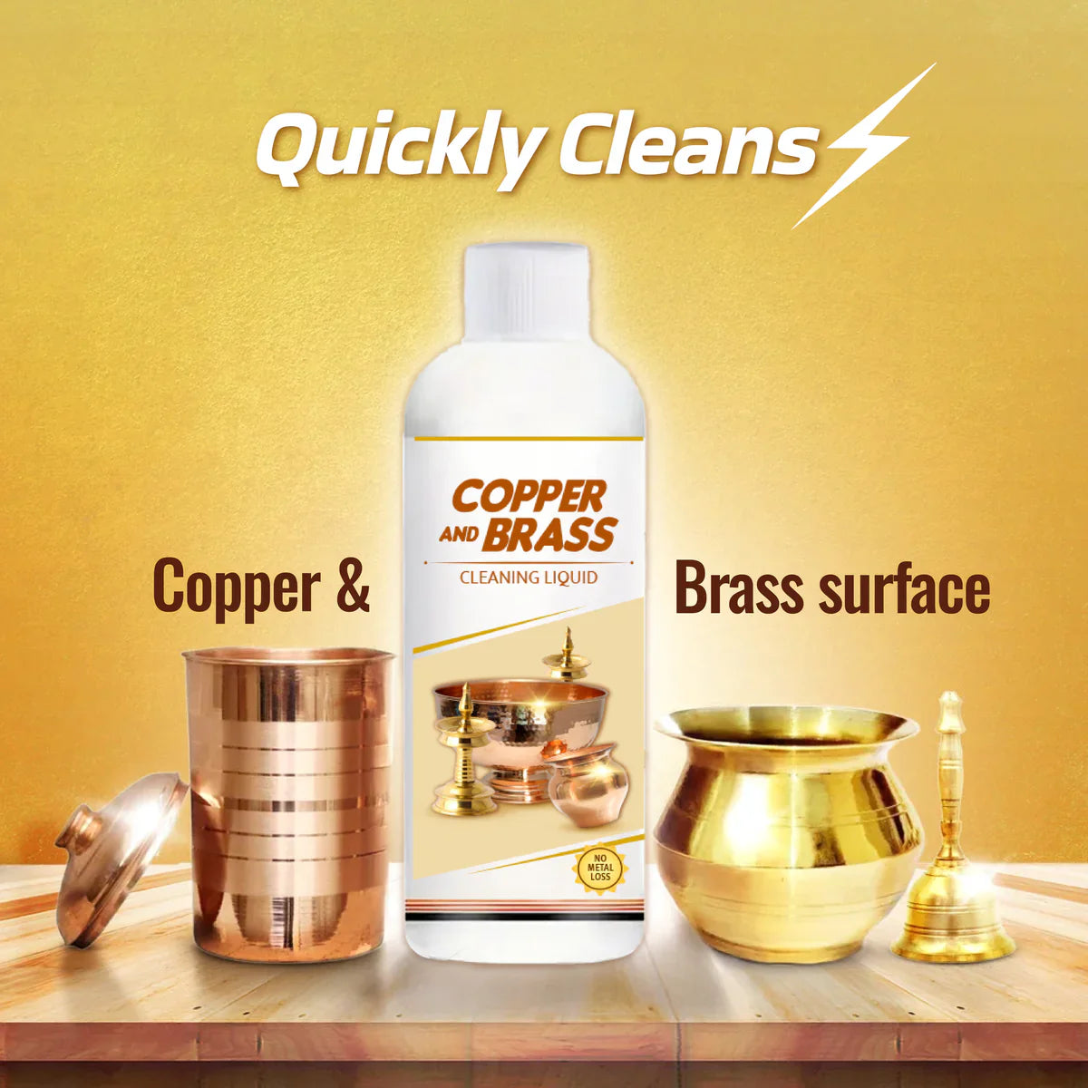 ShineBright™ - Instant Copper & Brass Cleaning Liquid ✨🥇 (Buy 1 Get 1 Free🔥🔥) Limited Period Offer Zapiffy.store