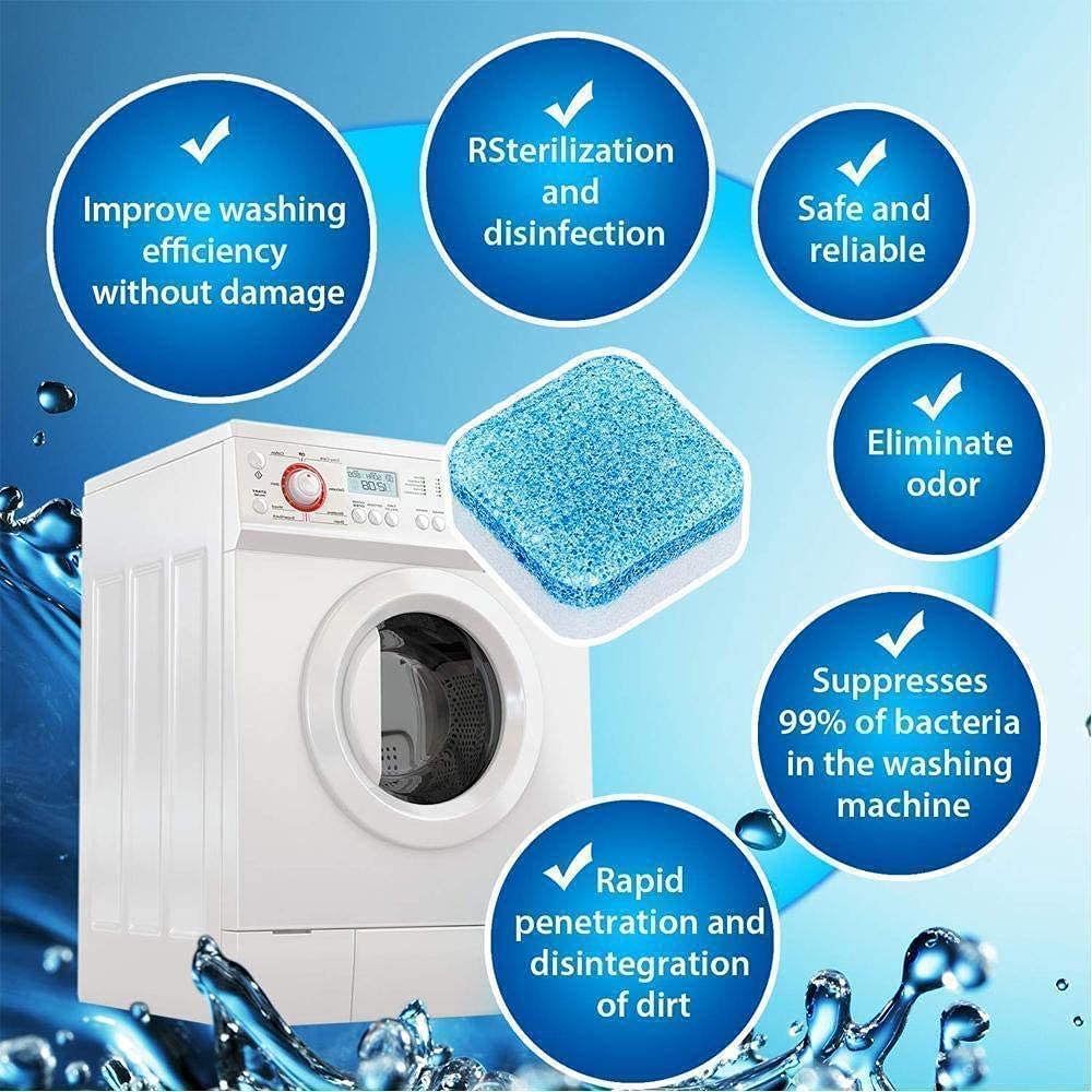 Washing Machine Deep Cleaning Tablets (Limited Stock 🔥🔥) Zapiffy.store