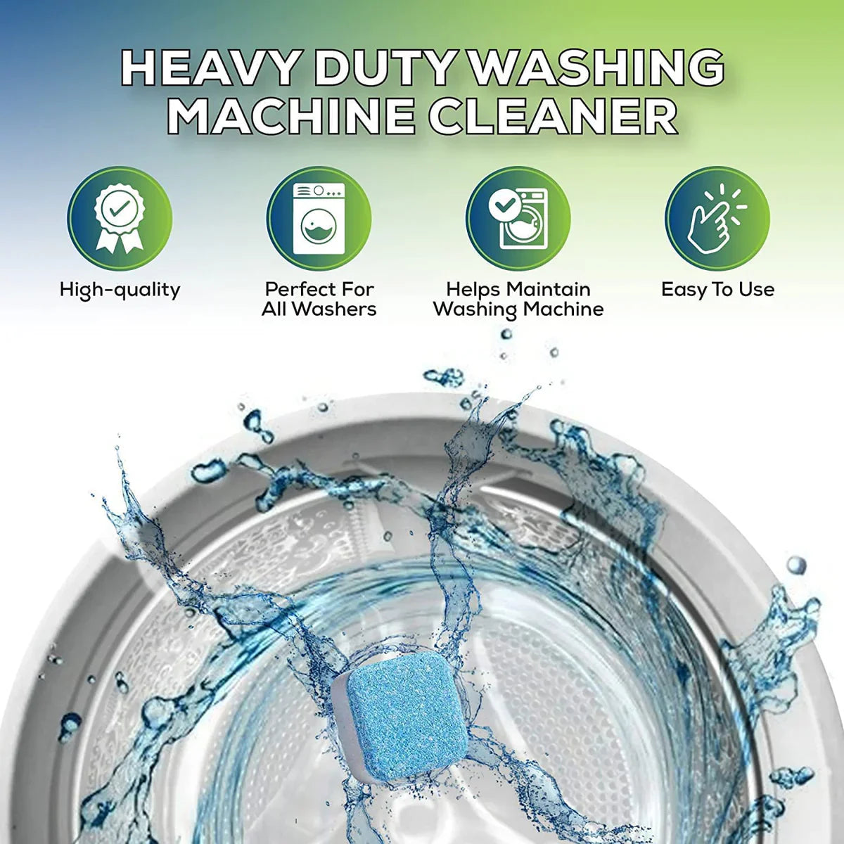 Washing Machine Deep Cleaning Tablets (Limited Stock 🔥🔥) Zapiffy.store