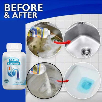 Powerful Drain Blockage & Sink Cleaner Powder Style Decore