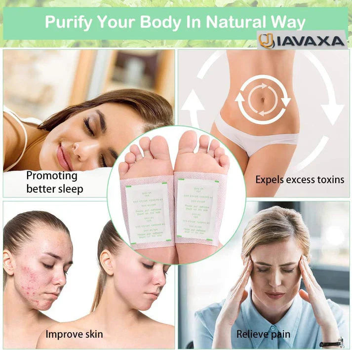 🌿 Herbal Premium Detox Foot pads 🌿 (BUY 1 GET 1 FREE)🌿 PACK OF 2 trendystorebyvasu