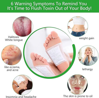 🌿 Herbal Premium Detox Foot pads 🌿 (BUY 1 GET 1 FREE)🌿 PACK OF 2 trendystorebyvasu