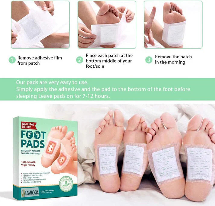 🌿 Herbal Premium Detox Foot pads 🌿 (BUY 1 GET 1 FREE)🌿 PACK OF 2 trendystorebyvasu