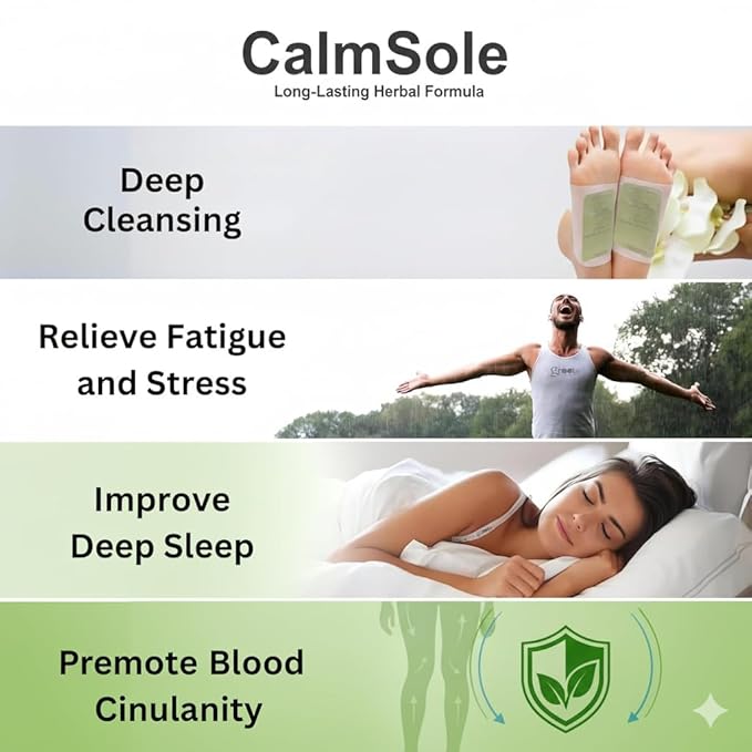 🌿 Herbal Premium Detox Foot pads 🌿 (BUY 1 GET 1 FREE)🌿 PACK OF 2 trendystorebyvasu