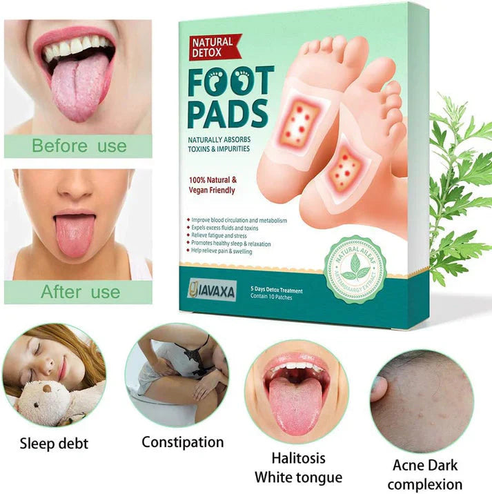 🌿 Herbal Premium Detox Foot pads 🌿 (BUY 1 GET 1 FREE)🌿 PACK OF 2 trendystorebyvasu