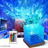 Acrylic Romantic Ocean Wave Night Light Projector Lamp