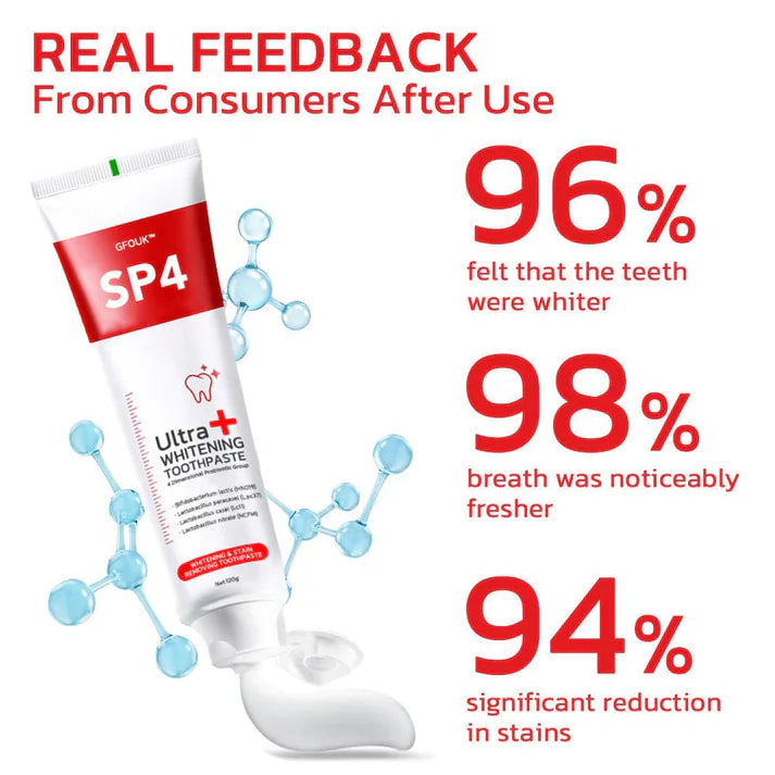 SP4 Ultra Whitening Probiotic Toothpaste gomart.in