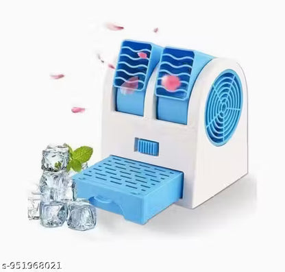 Mini Protable Air Cooler 3 IN 1 Speed for fragranced ambiance in Home & Kitchen, Car & Office work Table,Fragrancing Air, USB & Battery Operated, Pack of 1,