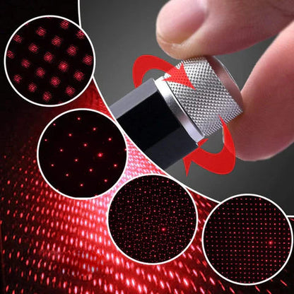 𝗕𝘂𝘆 𝟭 𝗚𝗲𝘁 𝟭 𝗙𝗿𝗲𝗲 LuxuryLight™ | USB Car Roof Star Light Mini Projector preimumart